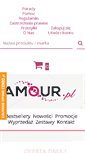 Mobile Screenshot of amour.pl